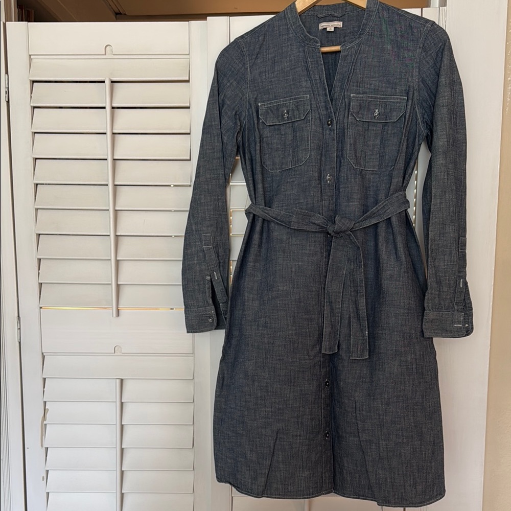 Gap Maternity Denim Shirtdress with belt